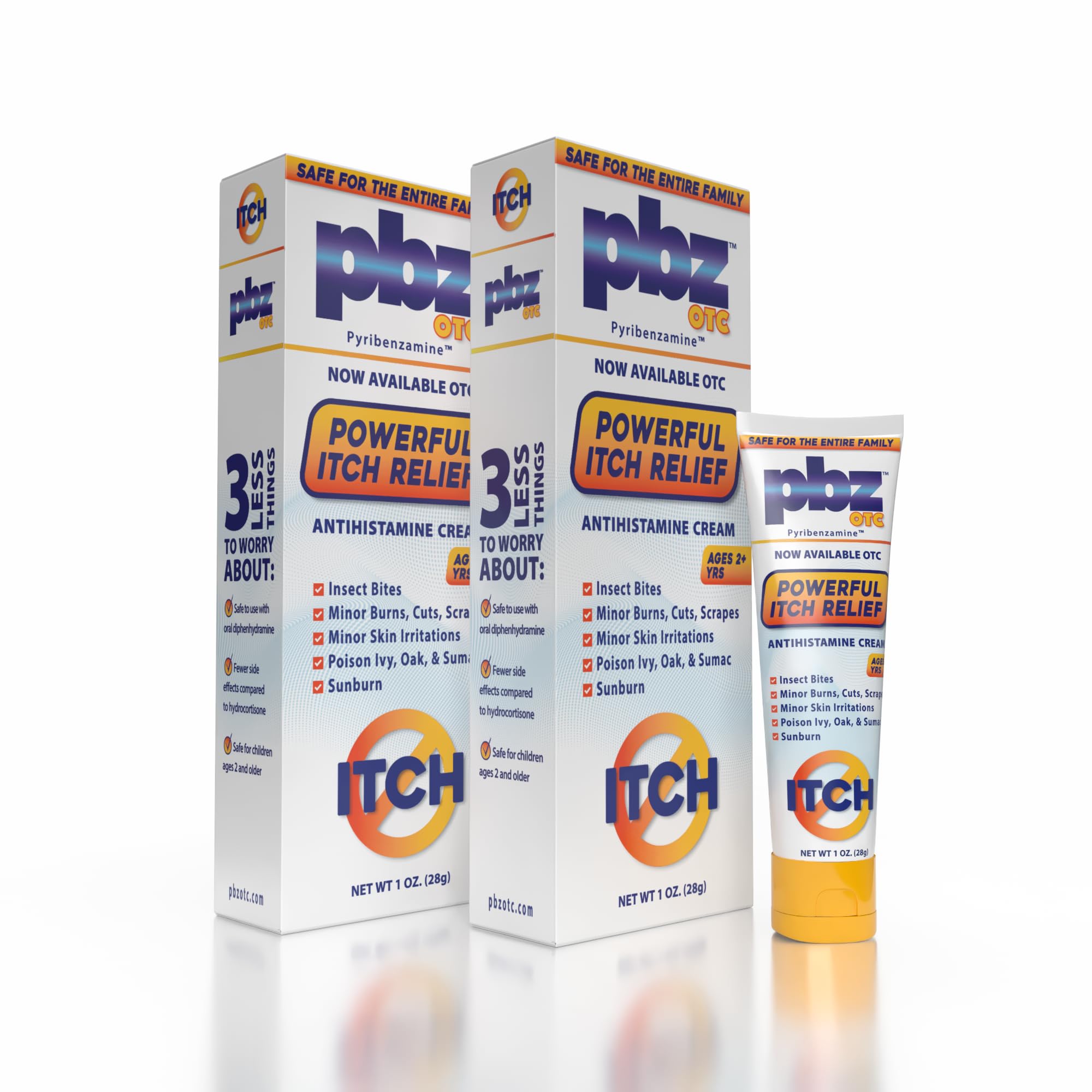 Amazon.com: PBZ OTC Itch Relief Cream, Kid Safe, 1% Tripelennamine